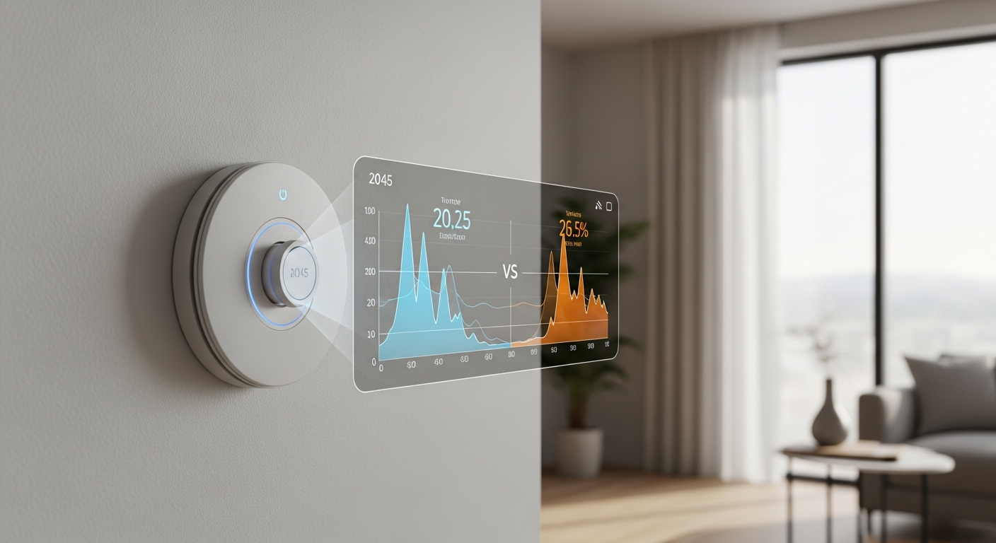 AI-generated image: Más Allá del Precio: Cómo Usar un Comparador de Tarifas de Gas para Ahorrar de Verdad